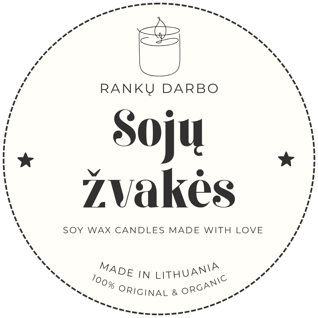rankų darbo žvakės logo